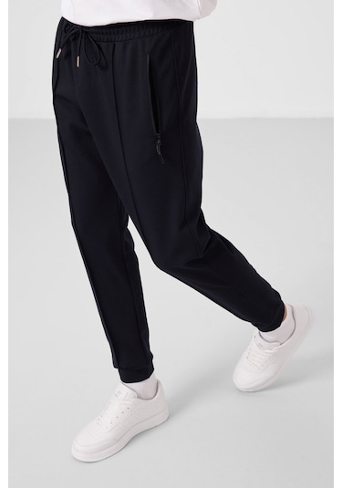 Tommy Life Darian Lacivert Jogger Erkek Eşofman Alt - 82113 Lacivert