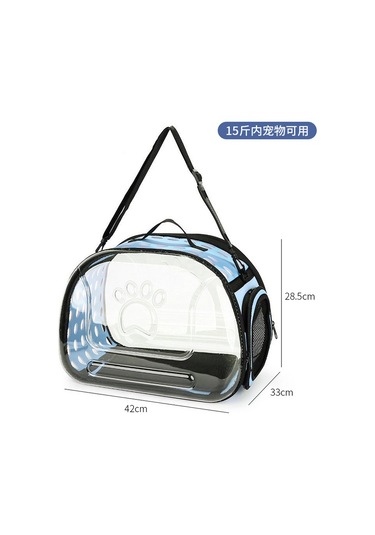 Kedi Nefes Alabilir Uzay Kabini El Çantası-ı Mavi L