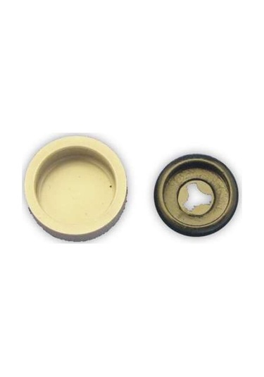 Vida Kapağı Küçük Boy Bombesiz Gri Gr0197 25 Adet