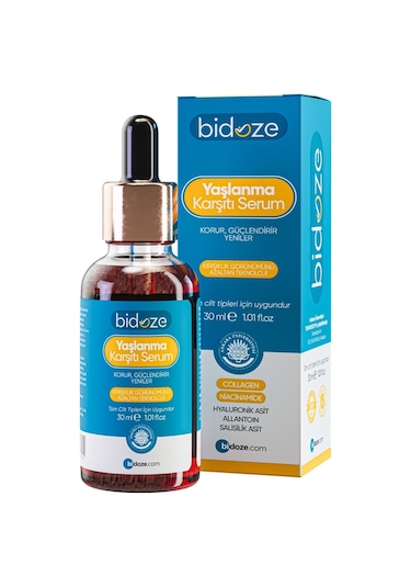 Bidoze Yaşlanma Karşıtı Serum 30 ML