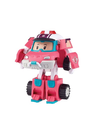 Robocar Poli Transforming Robot Figür Sandy Dönüşebilen Lisanslı Oyuncak Robocar Poli