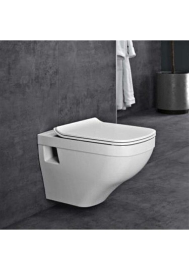 Dura Zeugma Asma Klozet Kanallı Ve Yavaş Kapanır Kapak Diğer