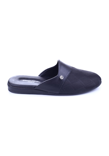 Pierre Cardin Pc-55366 Erkek Kışlık Ev & Halı & Bohça Terliği Siyah