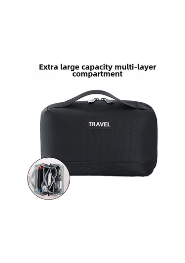 Suofeng Yolculuk Dijital Aksesuarları Organizer: Pu Malzeme Mouse Kulaklık Şarj Kablosu Saklama Çantası Pembe