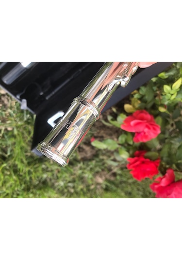 Köhner S-215 Gümüş Yan Flüt Seti-Kutulu Ful Set