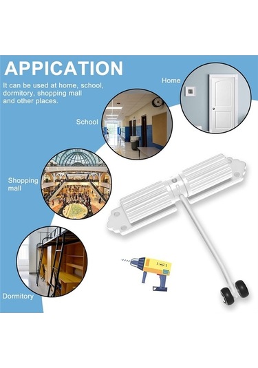 Ulzyvf Yaylı Otomatik Kapı, Kapı Kapı Kapatıcı Kapatıcı İç Rh