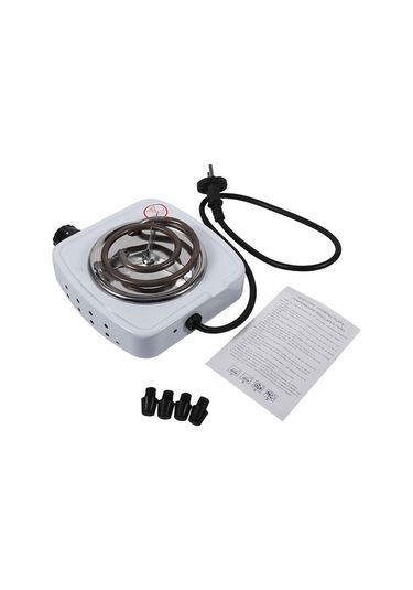 Dr Elektrikli Soba, Elektrikli Tek Brülör Ocak Brülörü Bej Altın - Gümüş