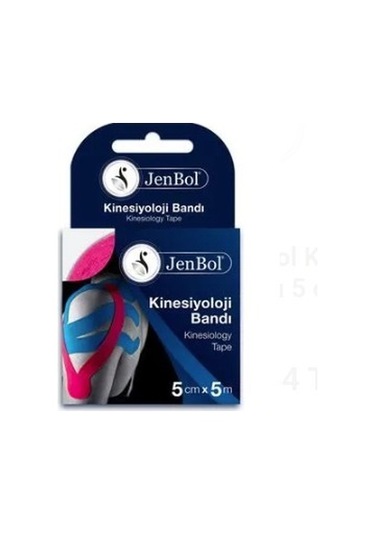 Jenbol Kinesiology Tape Ağrı Bandı 5 Cm X 5 M - Pembe