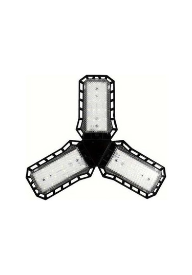 Fastbuy 3 Yapraklı Led Garaj Işığı, Ayarlanabilir Paneller, Değişken Şekilli, E26/e27, Mağaza Tavan Lambası
