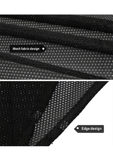 Dianziye Arka Pencere İçin Magnetlı Otomatik Genişleyen Ayna Dokulu Güneşlik - Bej Kare Arka Sıra Çift - Uv Engelleme Isı Yalıtımı Kolay Kurulum