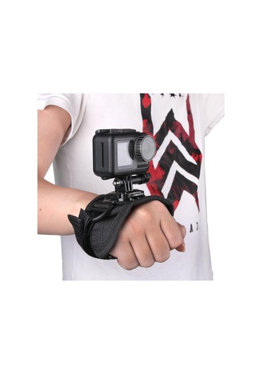 Dji Osmo Pocket için Bilek Bandı Ile 14 Adaptör Braketi 360 Derece