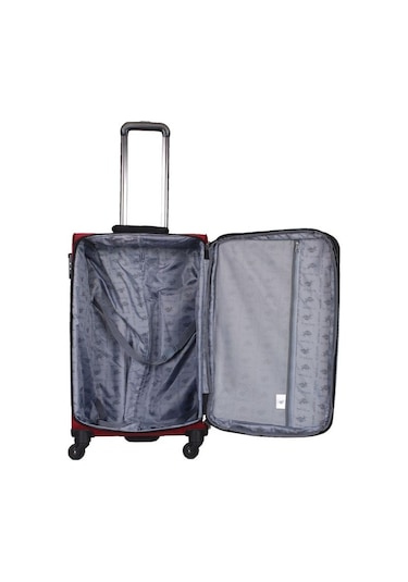 U.s. Polo Assn. Bordo Kumaş Unisex Orta Boy Valiz Plvlz9102b-o 001