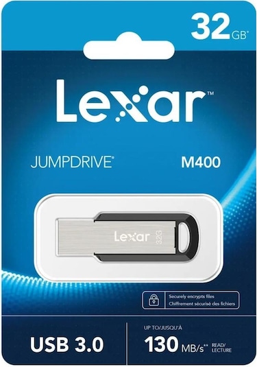 Lexar Jumpdrive 32gb M400 Usb3.0 130mb/s Usb Flash Bellek