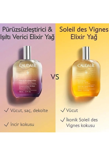 Caudalie Soleil Des Vignes Elixir Yağ 100 Ml