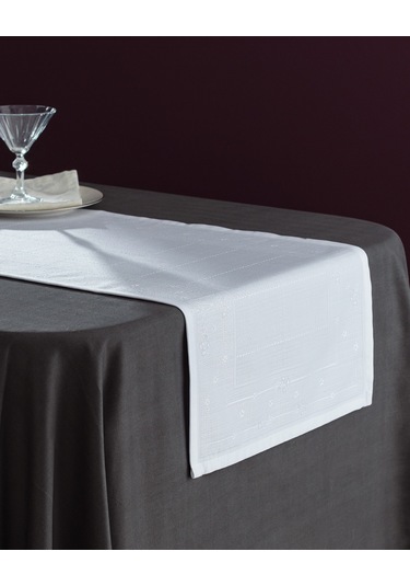 Madame Coco Ancella Runner - Beyaz - 45x160 Cm 8684427113936 Beyaz