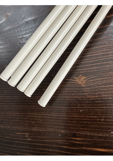 Katlamalı Perde Alüminyum Ara Profil Çubuk 6 8 Mm 130 Cm