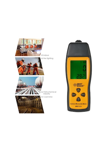 Smart Sensor El Tipi Karbon Monoksit Ölçer Yüksek As8700a