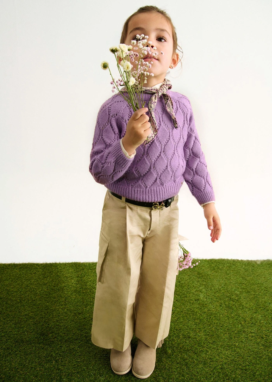 Mayoral Abel&lula Kız Çocuk Kazak Mor