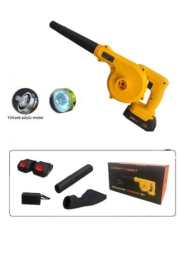 Kraft Hart CFJ05W-MT 21V Çift Akülü Hava Üfleme Makinesi