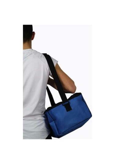 Ankaflex Termos Çanta Soğuk Sıcak Tutan Tutucu Isı Yalıtımlı Çanta Piknik Kamp Plaj Çantası Mavi