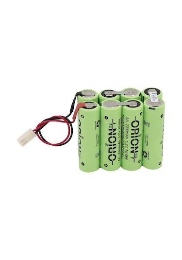 Orion 9.6V Aa 2200Mah Ni-Mh Konnektörlü Şarjlı Pil