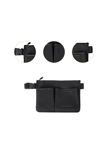 Suntek Hemşire Bel Paketi Kese Sağlık Aracı Siyah