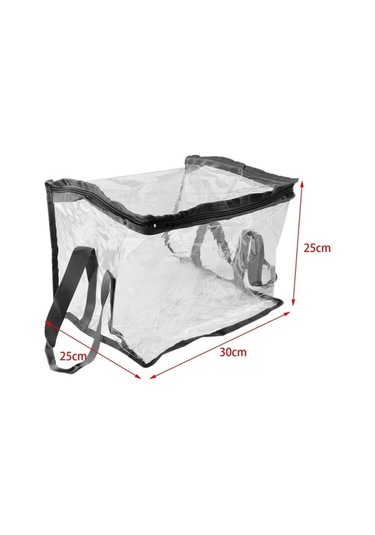 Trendooze Temizle Kitaplık Çantası Seyahat Ev Ofis Için Su Siyah Siyah