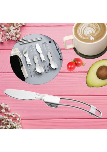 Dolıty Dış Mekan Katlanır Sofra Takımları Barbekü Ev Bıçak