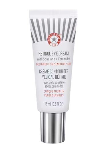 First Aid Beauty Retinol Eye Cream - Retinol + Skualen + Seramidler İçeren Göz Çevresi Kremi