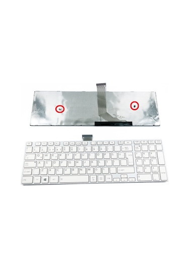 Toshiba Uyumlu C55d-a-14m Klavye Beyaz K-t53