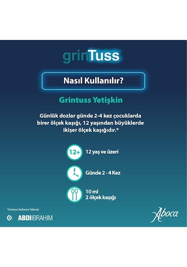 Grintuss Yetişkin Şurup 128 G + Pediatrik Şurup 128 G