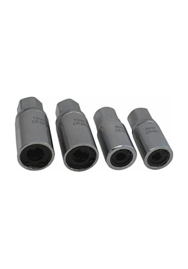 Nt Tools 4 Parça 1/2" Saplama Sökme Lokma Seti Nt1148