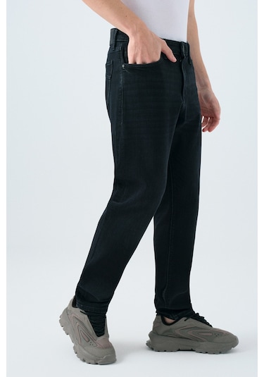 Loft Tony Slim Fit Erkek Pantolon Siyah