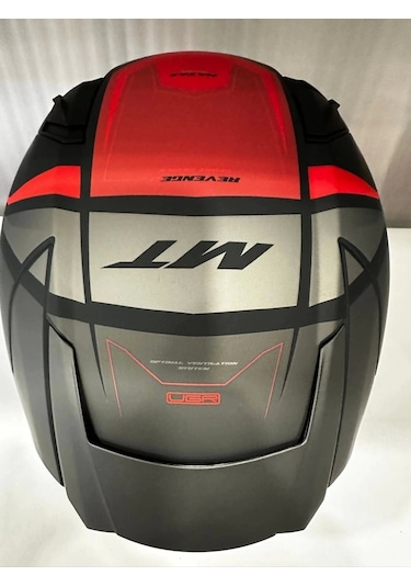 Mt Helmets Mt Revenge 2 S Hatax B5 Motosiket Kaskı Mat Kırmızı