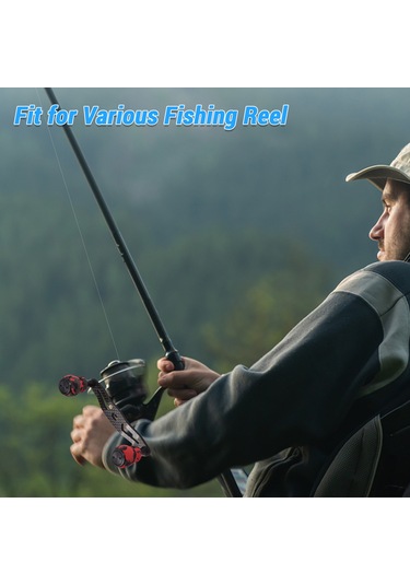 Lıxada Karbon Baitcasting Trolling Makarası Kolu Sol Y28024r Kamuflaj Kırmızı