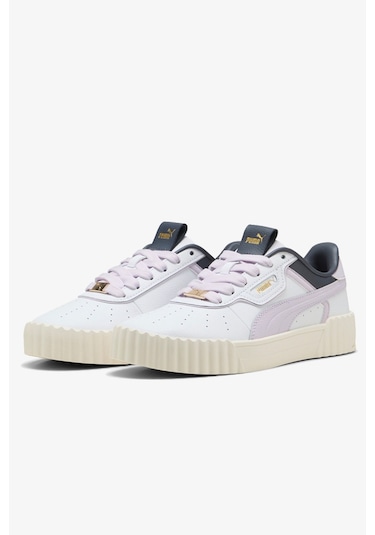 Puma Carina 3.0 Luxe Kadın Spor Ayakkabı 40072407 Beyaz Beyaz