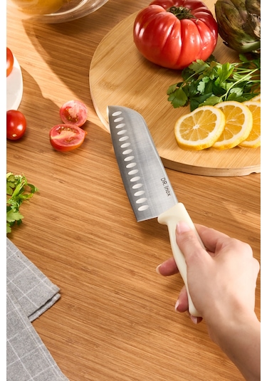 Dr. Inox Santoku Bıçağı 30 Cm Krem Krem