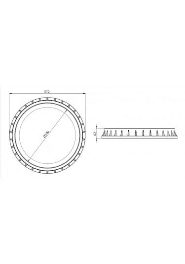 Rögar Menhol Kapak Q500 Mm