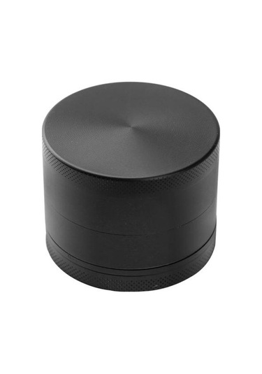 Ot Öğütücü İnce Parçacık Kolay Kullanım Manuel Dört İşlem Güçlendirilmiş Metal Dişler Çinko Alaşımı Mutfak Baharatı Adm Siyah