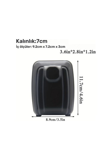 Fastbuy Challenger Anahtarsız Şifreli Kilit Kutusu, Toz Geçirmez Yağmura Dayanıklı, Gri Duvar Dekorasyonu, Modern Güvenlik Gri