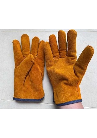 Pazly Kışa Özel 2 Katmanlı Termal Kaynak Eldiveni - Isıya Dayanıklı Ve Dayanıklı Eldiven