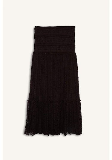 Defacto A Kesim Dantel Etek F6601ax25aubn328 Kahve Defacto A Kesim Dantel Etek F6601ax25aubn328 Kahve