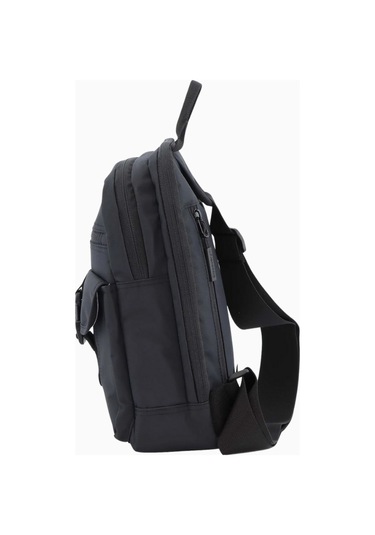 Discovery Shield Rfıd Korumalı Sürdürülebilir Sling Sırt Çantası Siyah 1