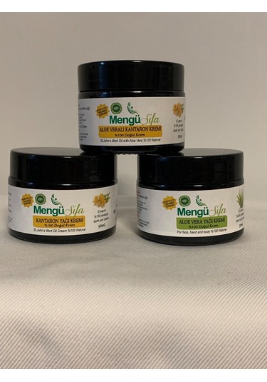 Mengü Şifa Doğal Aloe Vera + Kantaron Kremi 50 ML