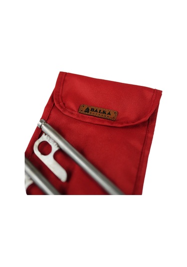 Dayanıklı Su Geçirmez Çadır Kazığı Çantası 10 Gözlü