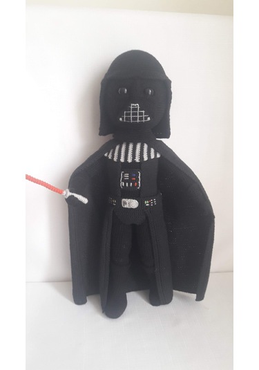 Amigurumi Darth Vader Karakter Oyuncak
