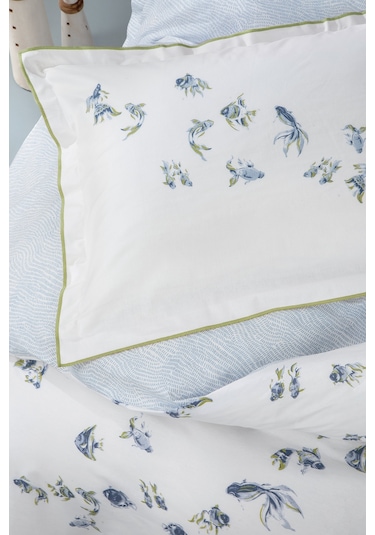 Yataş Betta Tek Kişilik Nevresim Seti - Mavi