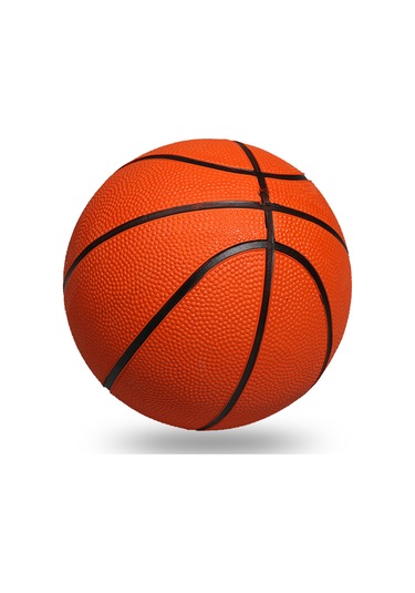 Dianziye Portatif Basketbol Topu Seti - Şişirme Pompası Dahil, 13 Cm Kauçuk Top