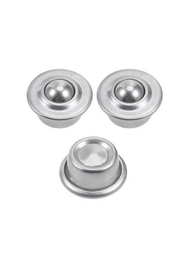 Tenfowee 10 Adet Cy-15h 5/8 İnç Bilyeli Taşıma Ünitesi, Çelik Flanşlı Yüksek Kapasiteli Konveyör Rulolu