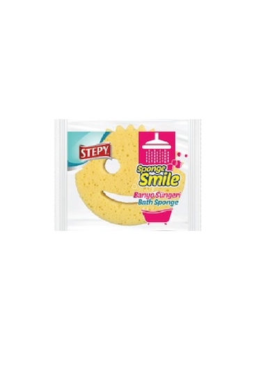 Stepy Smile Banyo Süngeri Sarı